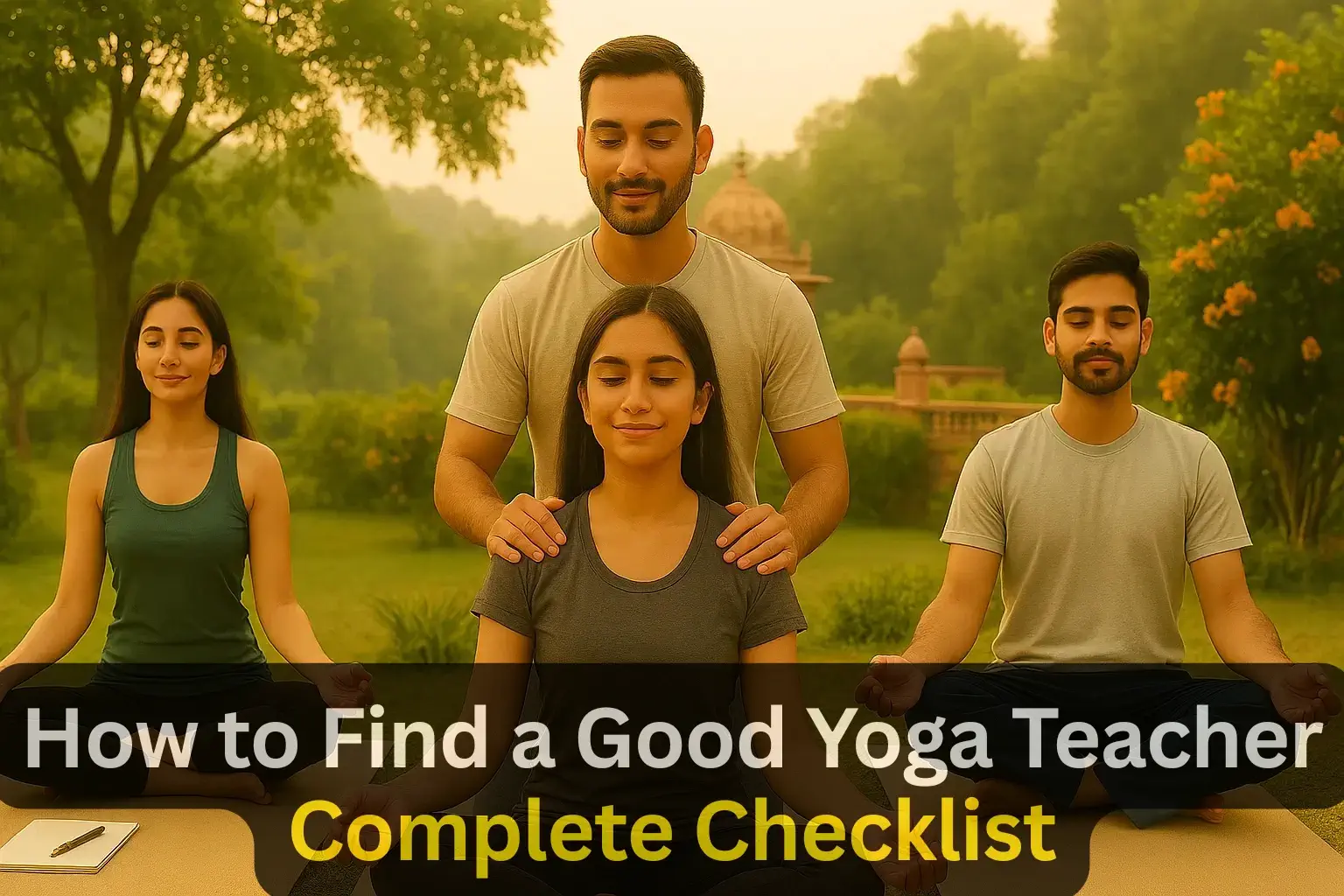 Read more about the article How to Find a Good Yoga Teacher: Complete Checklist