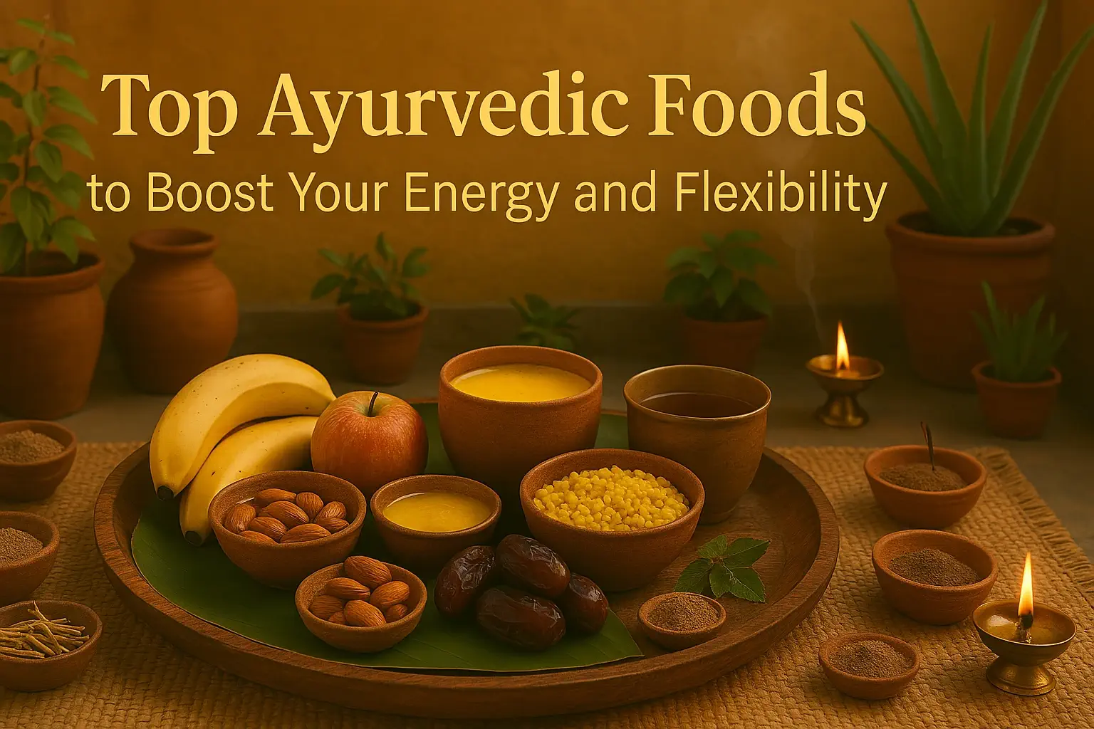 Read more about the article Top Ayurvedic Foods to Boost Your Energy and Flexibility