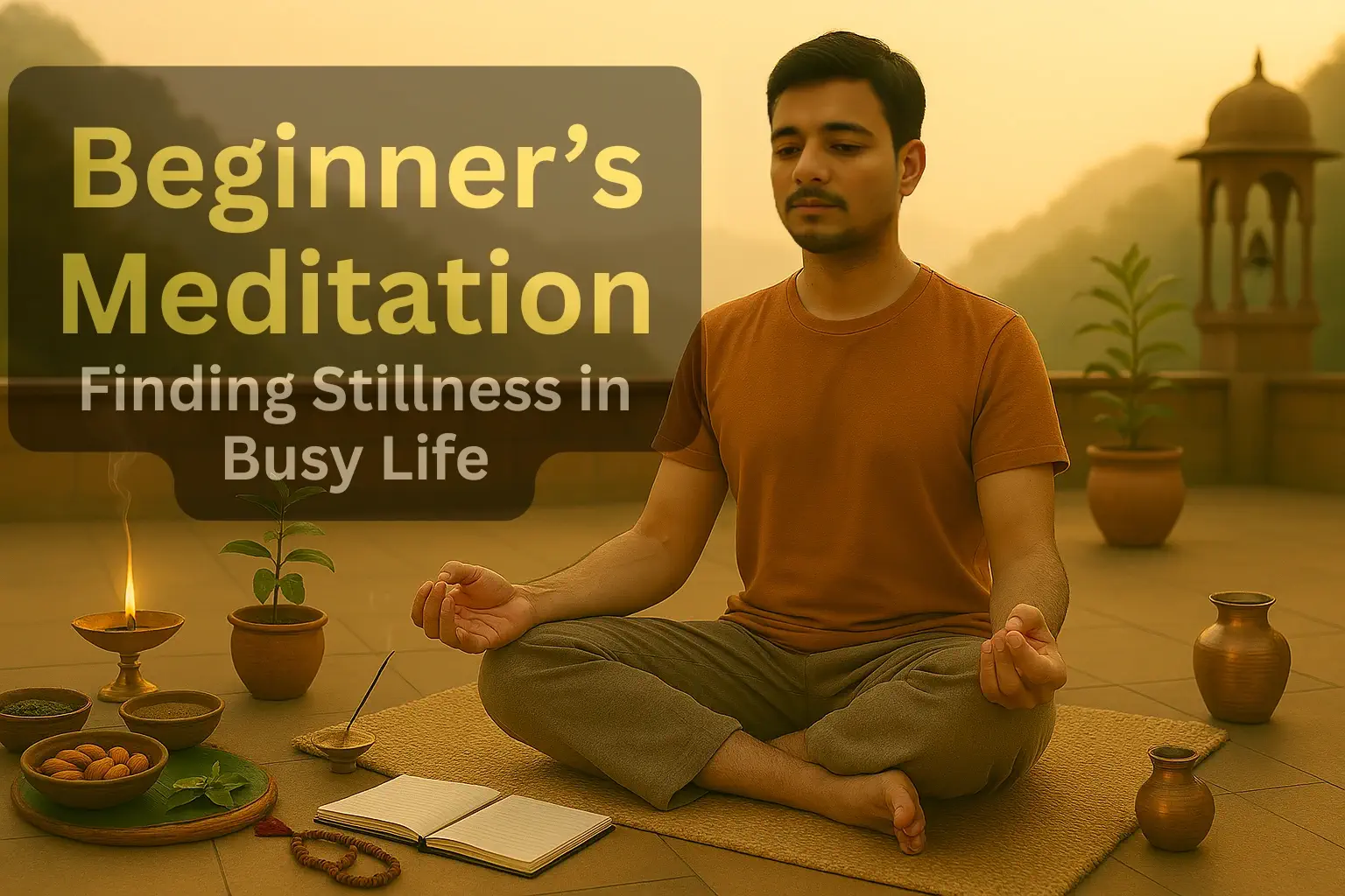 Read more about the article Beginner’s Meditation: Finding Stillness in a Busy Life