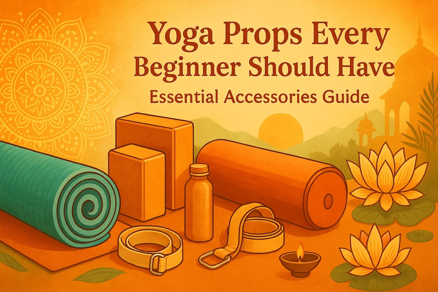 Read more about the article Yoga Props Every Beginner Should Have: Essential Accessories Guide