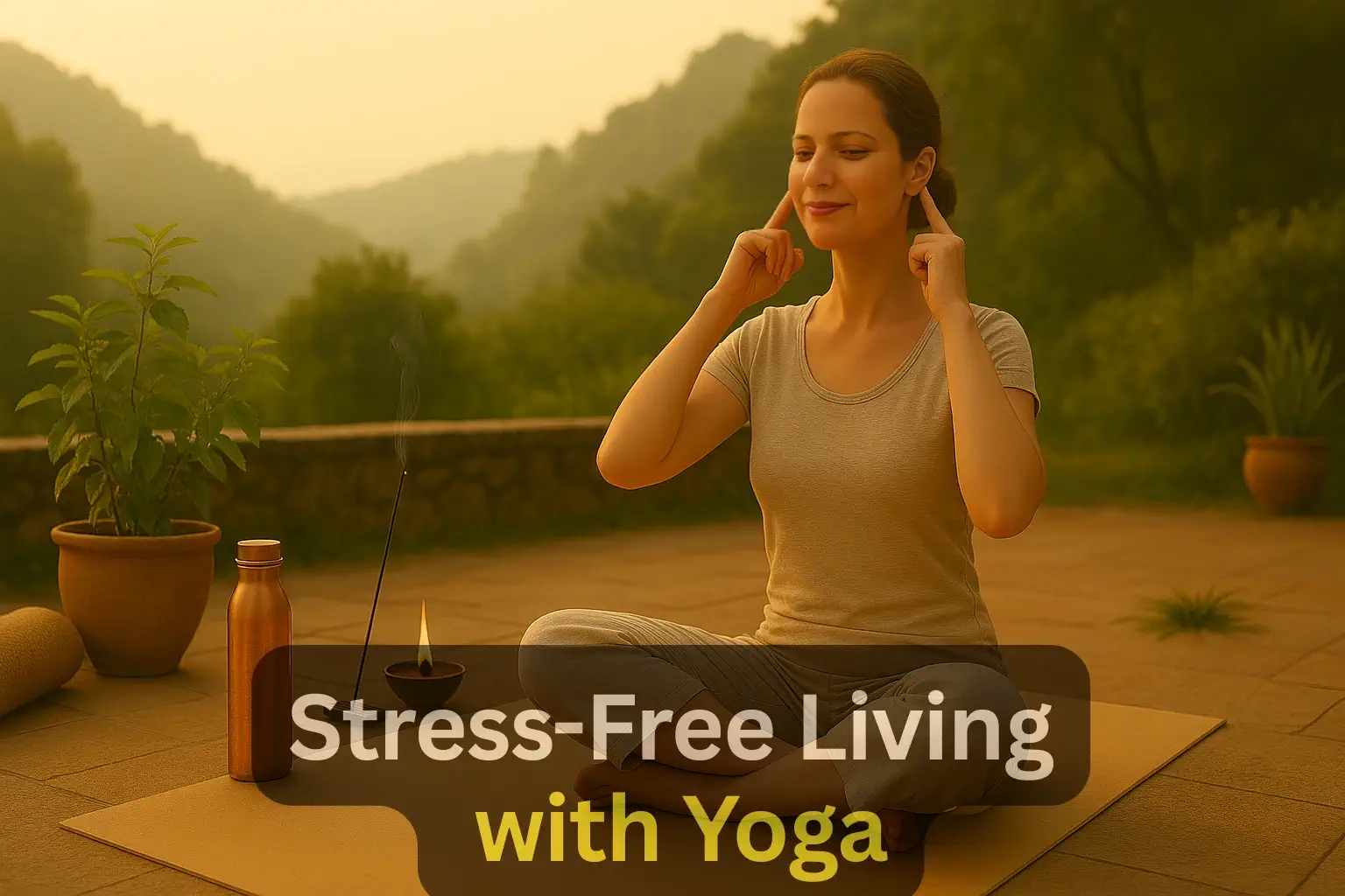 Read more about the article Stress-Free Living: How to Use Yoga to Stay Calm