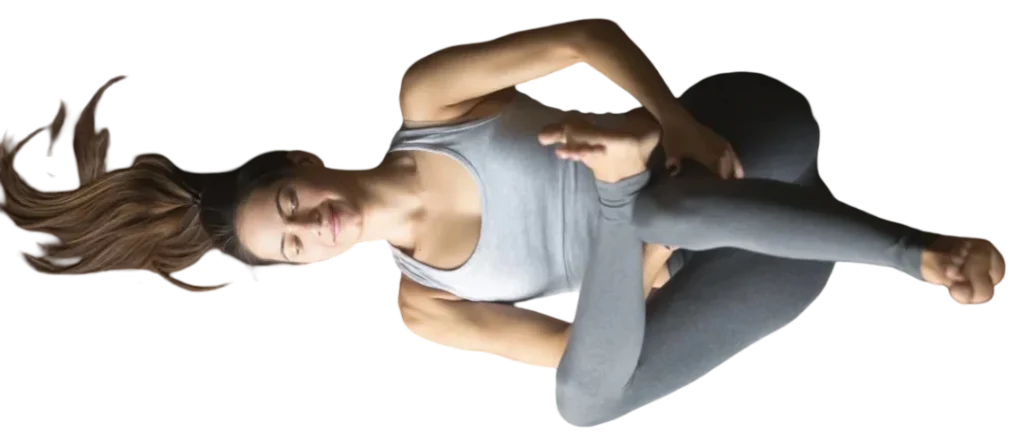 Reclining Figure Four (Supta Kapotasana)