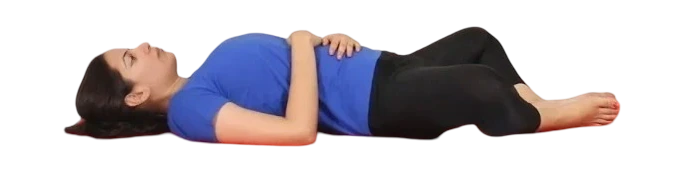 Supta Baddha Konasana 1